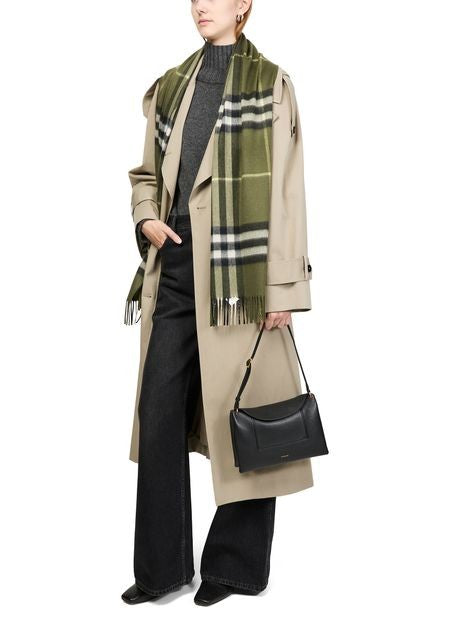 BURBERRY Check cashmere scarf - Image 5