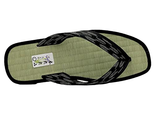 Daimei Shokai Men's Nose Strap Tatami Folding Japanese Pattern Japanese Style Sandals