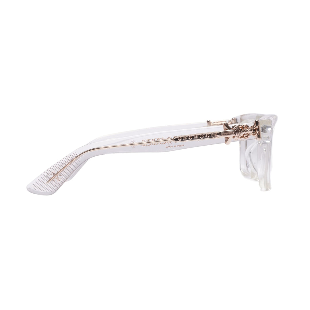 CHROME HEARTS 'CLEAR' VAGILLIONAIRE II GLASSES
