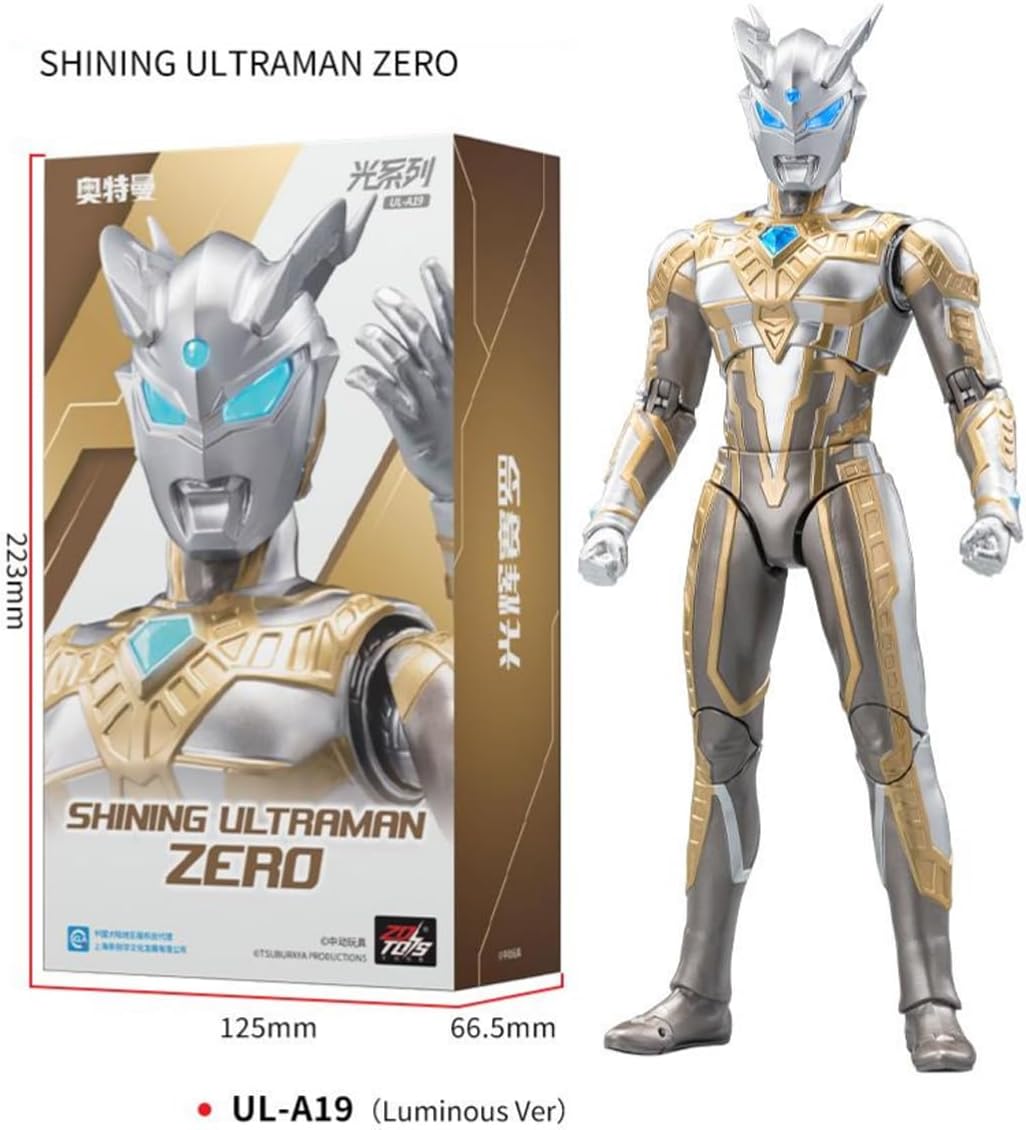 HiPlay ZDTOYS 1/10 Ultraman Zero Shining Style UL-A19 Action Figure Painted Finished Product