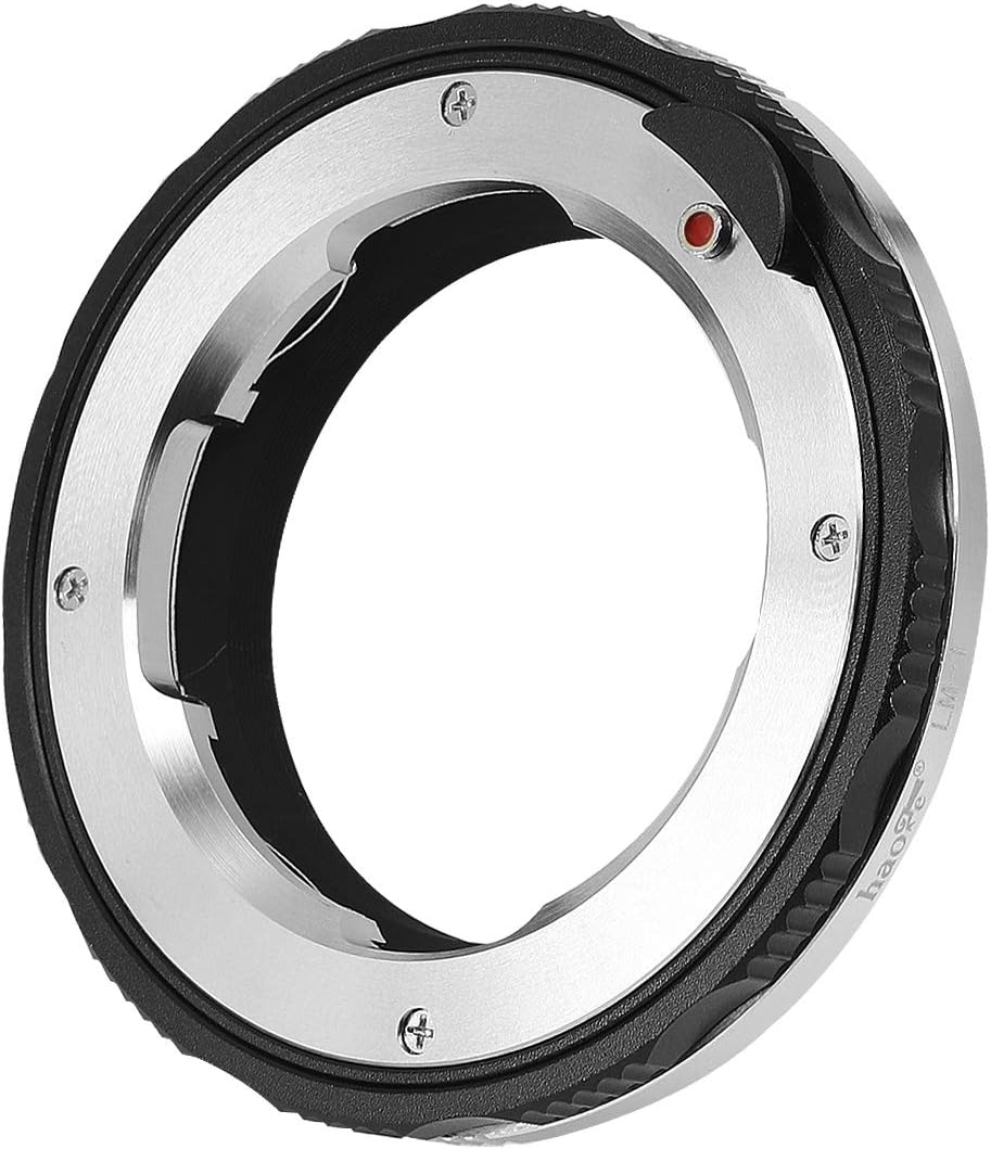 Haoge Macro Focus Lens Mount Adapter for Leica M LM Zeiss ZM Voigtlander VM Lens to Leica L-Mount Camera T, Typ 701, Typ701, TL2, CL(2017), SL, Typ 601, Typ601 for Panasonic Panasonic S1/S1R / S1H,