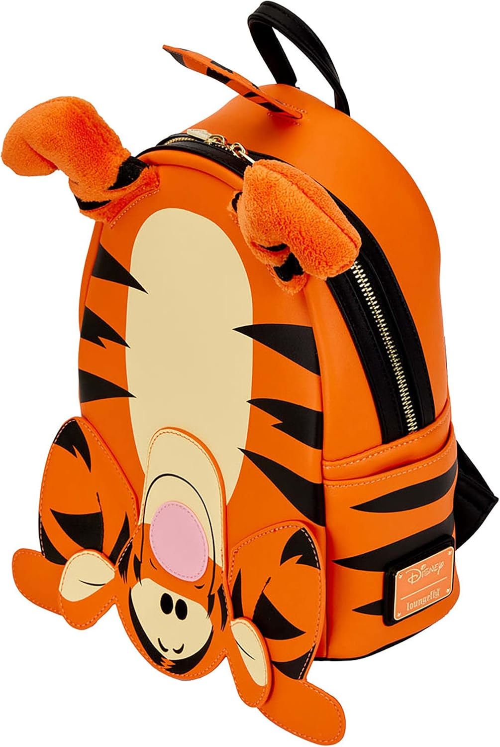 Loungefly Disney: Winnie the Pooh - Tigger - Mini mochila de cosplay con cola móvil - Bolsas coleccionables