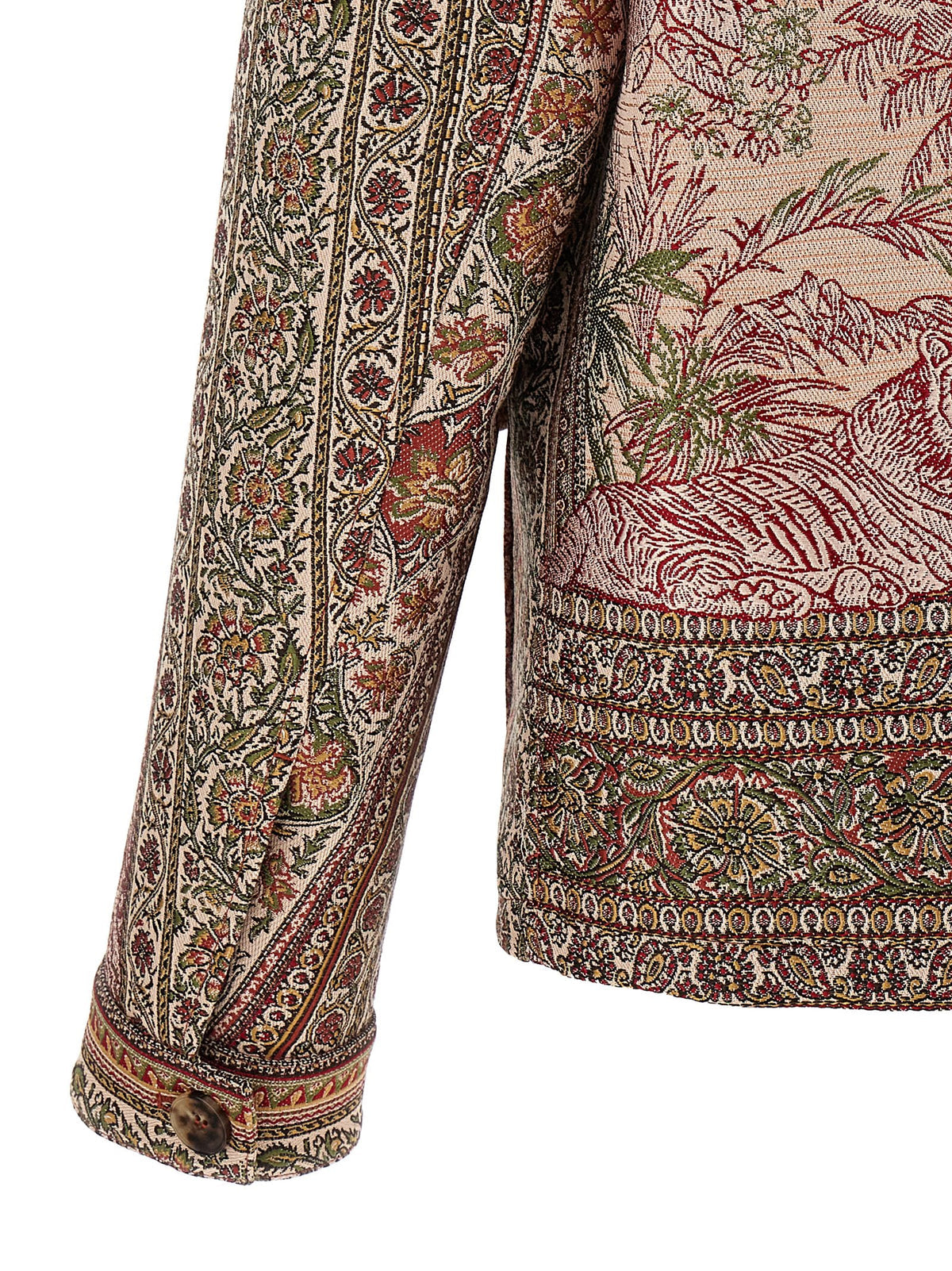 Etro Etro Balmacaan Neck Overshirt - Image 5