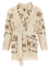 Alanui Icon Jacquard Cashmere Cardigan - Image 5