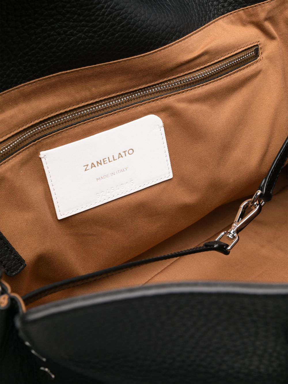 Zanellato Zanellato Dotta Centauro Xl 革のハンドバッグ - Image 5