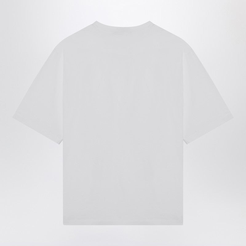 Dsquared2 Dsquared2ホワイトコットンTシャツロゴ付き - Image 5