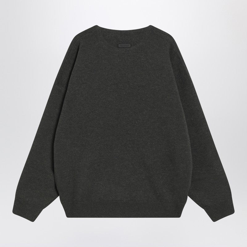 Fear Fear Of God フェードブラック ウール クルーネック セーター - Image 5