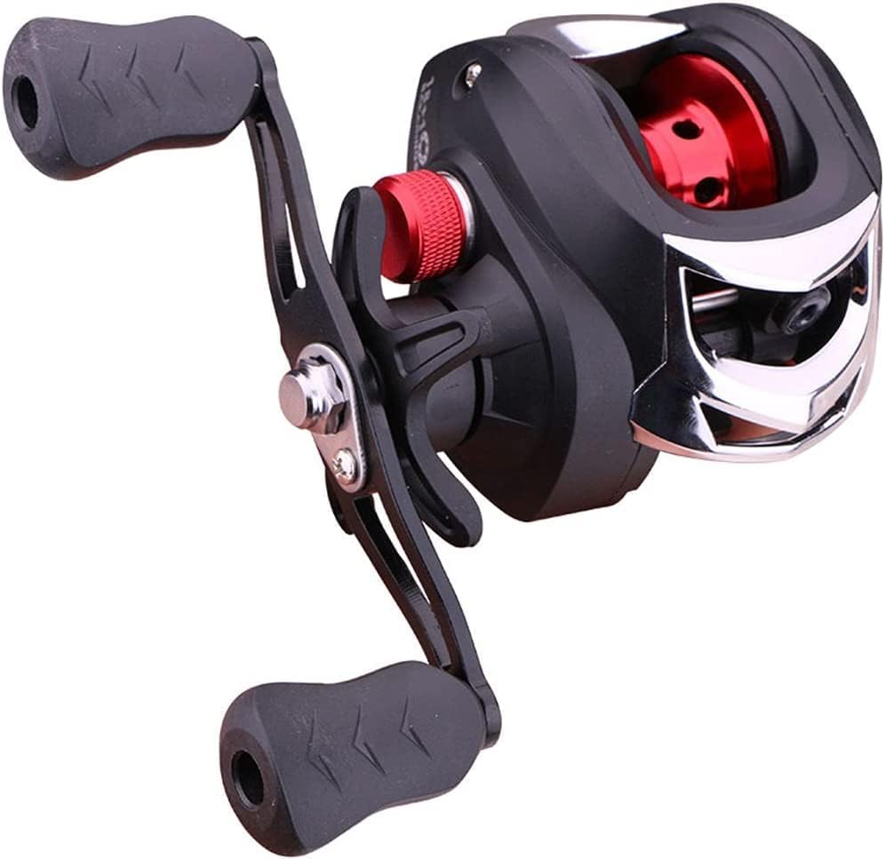 ベイトリール 海 バス釣り 海釣り 淡水 両用 フィッシングリール マグネットブレーキ