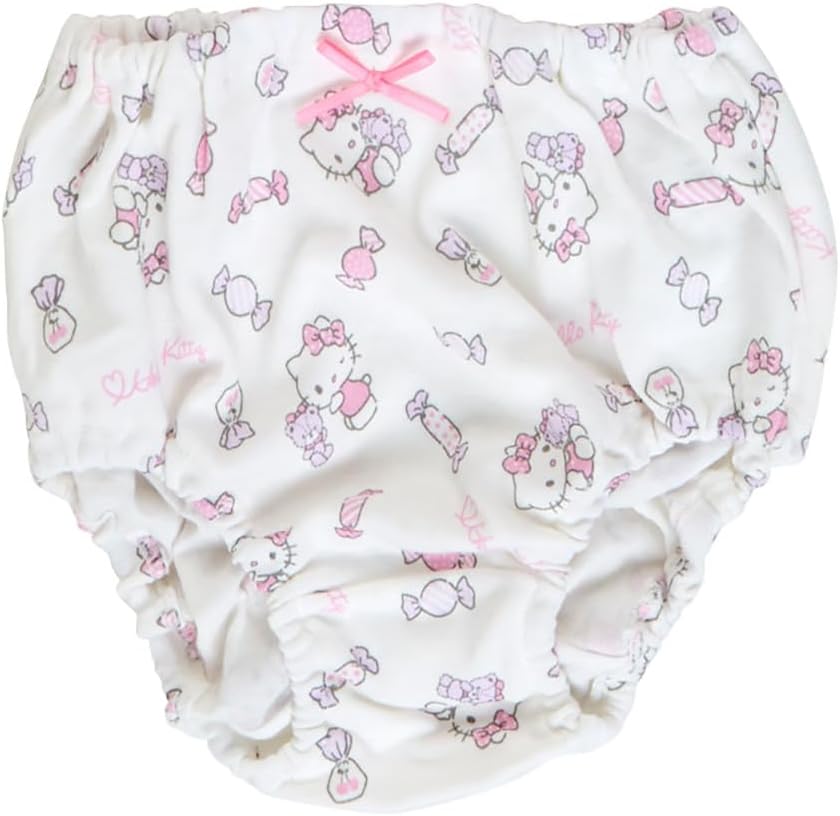 Sanrio 491861 Kids Panties, Set of 3, 43.3 inches (110 cm), Hello Kitty, Character