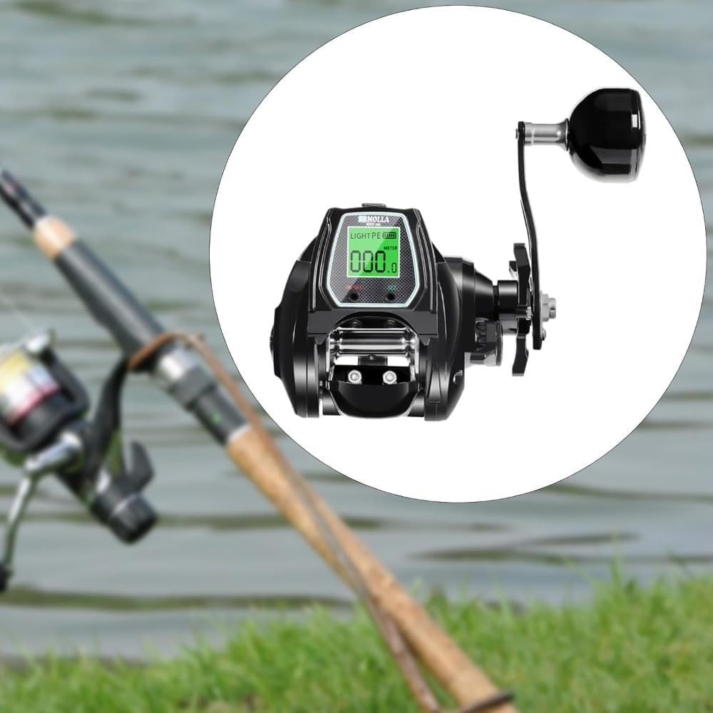 Baitcasting Reel Electric Reel Maximum Drag Saltwater Fishing Super Smooth Fast Baitcasting Reel