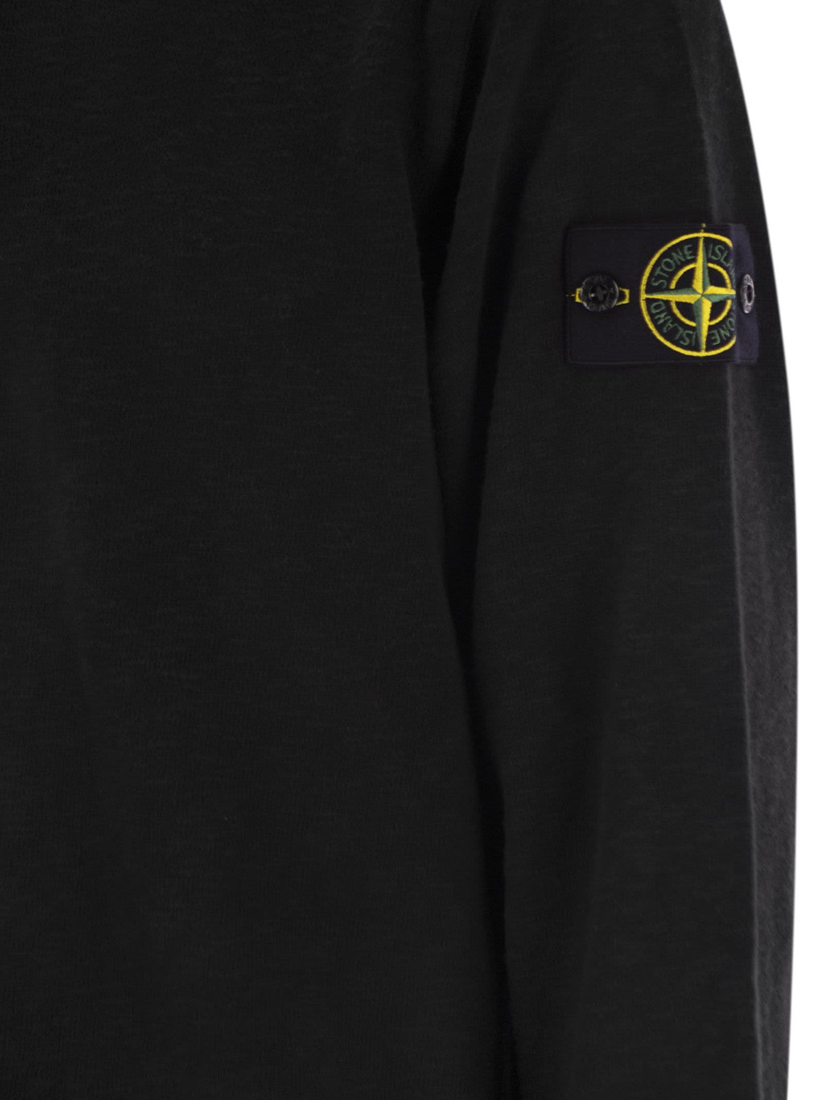 Stone Stone Island Stone Island Crewneck Sweatshirt With Badge - Image 5