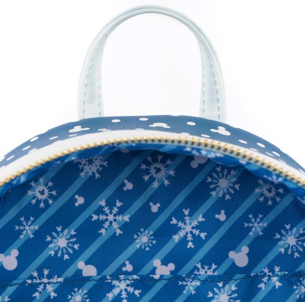 Mochila Mickey Minnie Snowman Disney Loungefly 26 cm