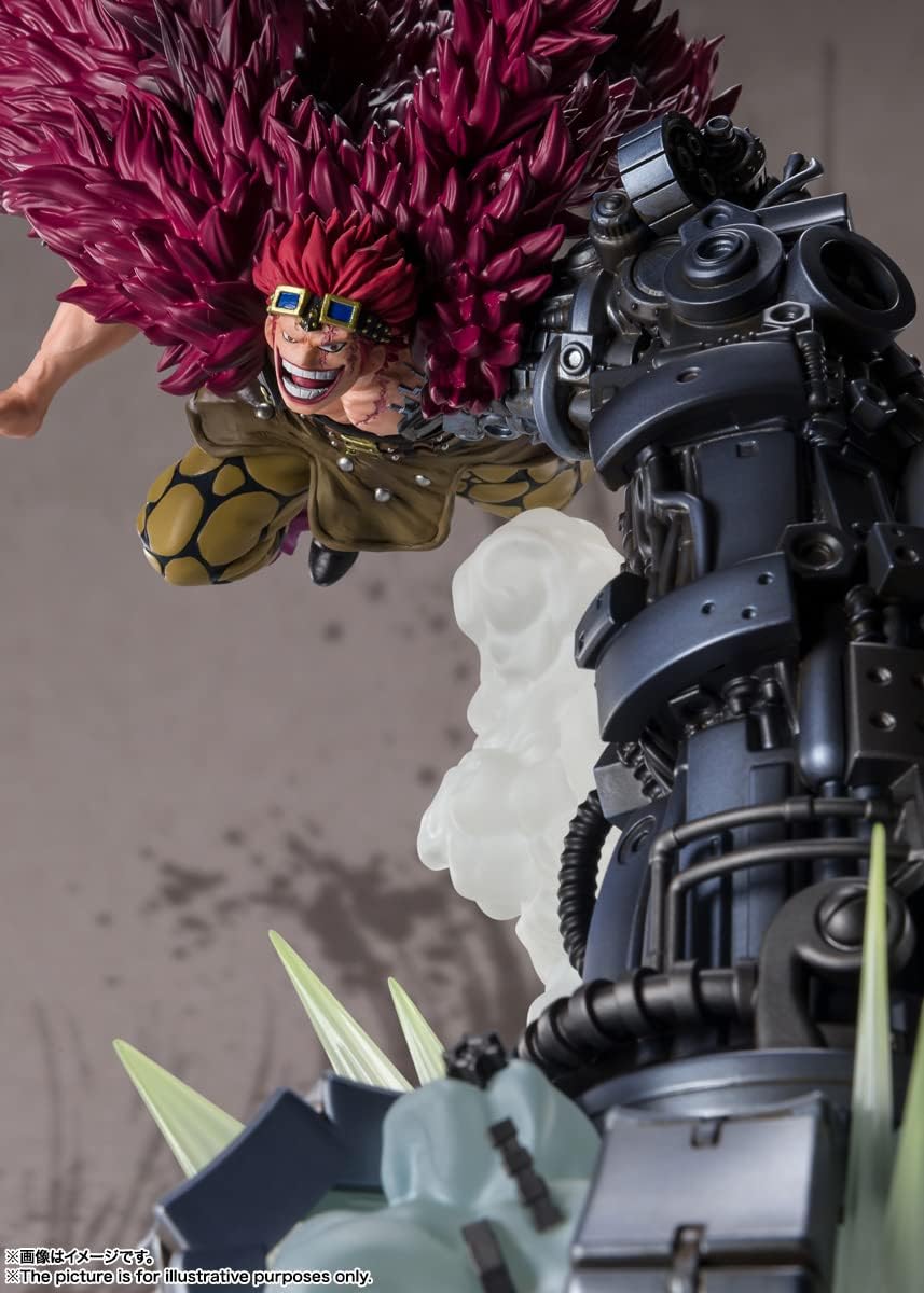 Figuarts Zero (Super Fierce Battle) ONE PIECE Eustace Kid - Captain, Onigashima Monster Decisive Battle - Approx. 14.0 inches (355 mm), PVC & ABS, Pre-painted Complete Figure