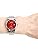 Casio MTP-B145D-4A2 Cheep Casio Chippukashi Watch, Watch, Unisex, Unisex, Quartz, Analog, Silver, Red, Bracelet Type