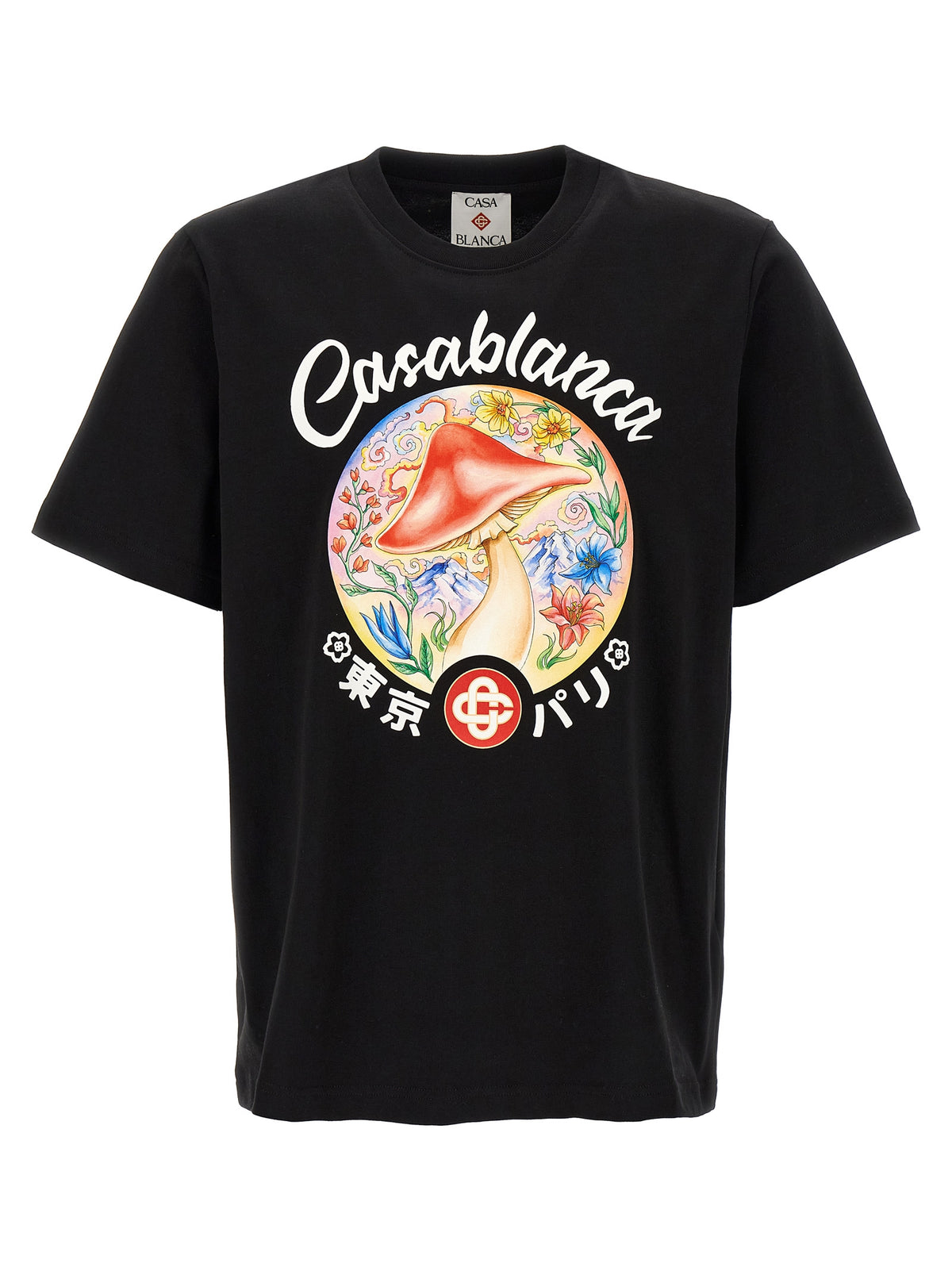 Casablanca カサブランカ「マッシュルームエンブレム」Tシャツ - Image 5
