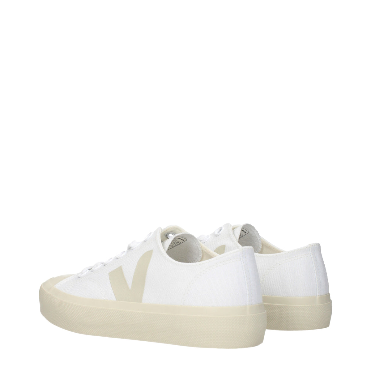 Veja ヴェジャ ワタ イイ ウィメンズs スニーカー ホワイト/ベージュ ファブリック - Image 5