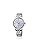 Seiko Presage Cocktail Time 1.3 inches (34 mm) Mechanical Automatic Winding (Hand Winding Included) for Women, light blue (frozen skydiving), Bracelet Type