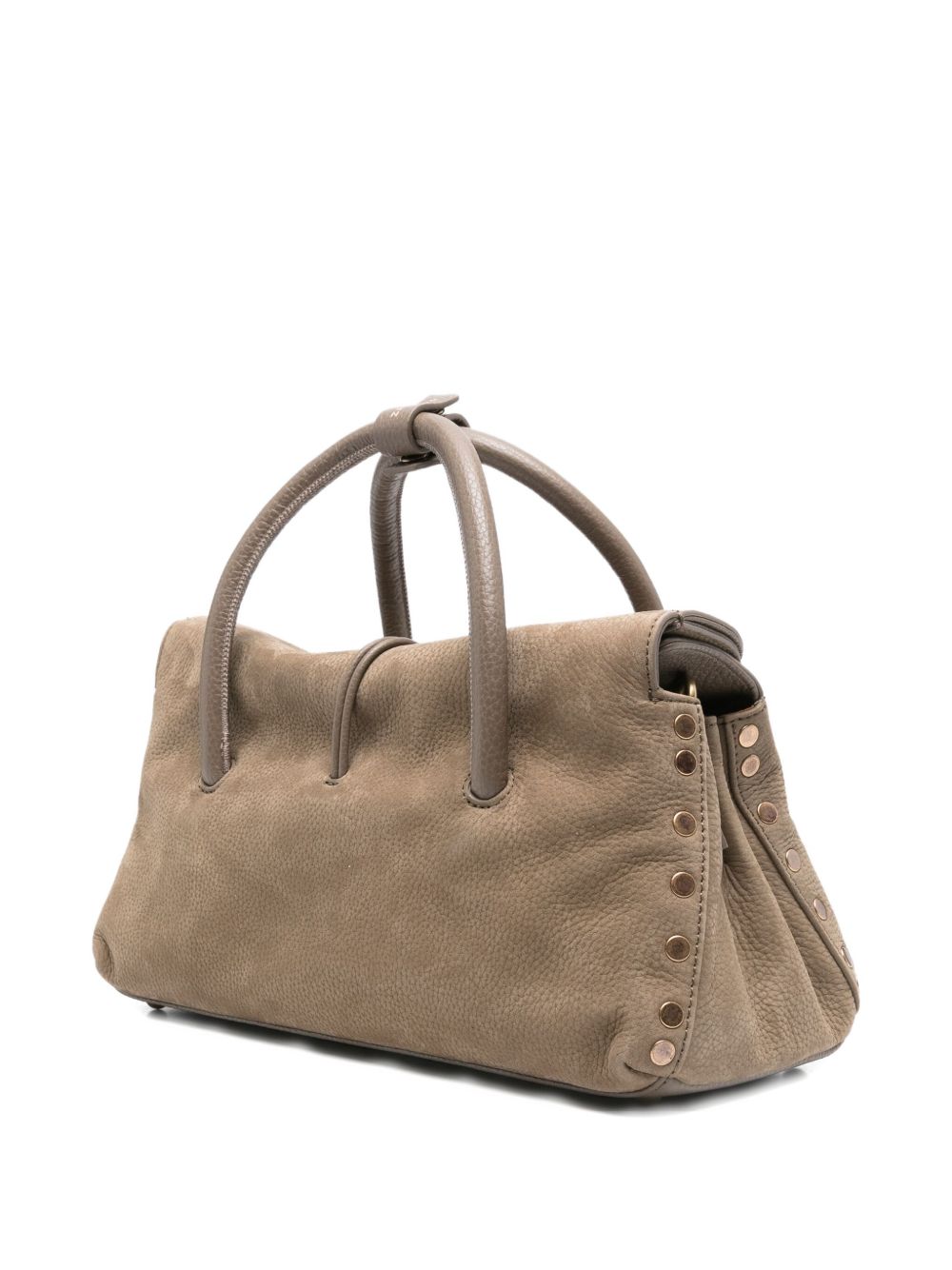Zanellato Zanellato Dotta Jones Small Suede Leather Handbag - Image 5