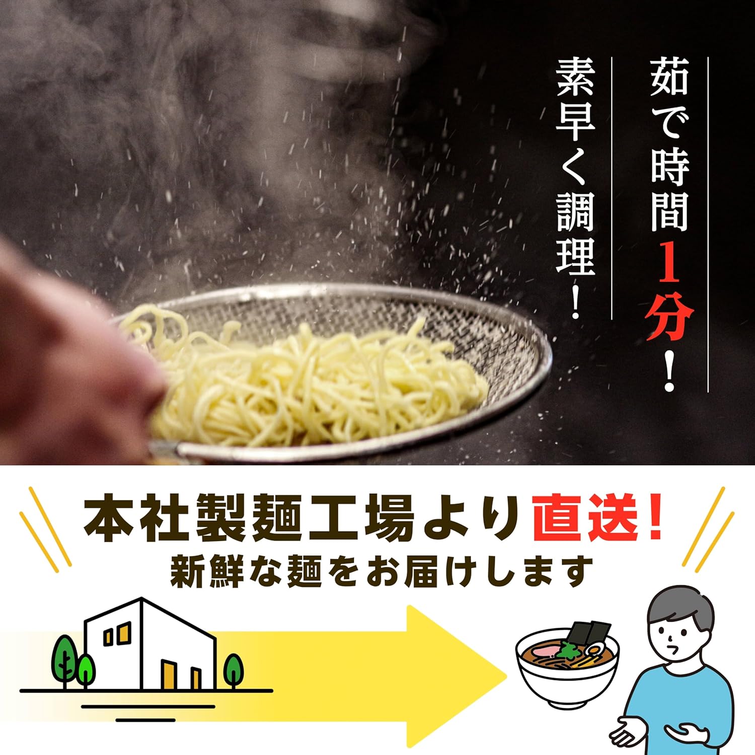 Rinsendou 【Akita Hinai Chicken Salt Ramen 4 servings】 Homemade Fresh Noodles & Soup, Light, Ambient Storage, 30 Days, Local Specialty, Gourmet, Easy Ramen, Try It | 透き通るスープ キレる塩味 あっさり塩ラーメン 比内地鶏だし 地鶏スープ 秋田名物ラーメン 老舗 時短 簡単調理
