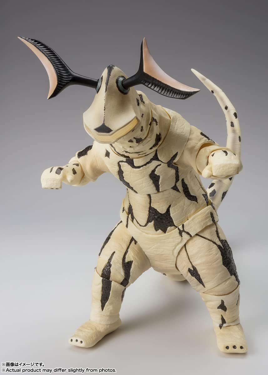 BANDAI SPIRITS S.H. Figuarts Ultraman Eleking, Approx. 6.5 inches (165 mm), PVC & ABS, Pre-painted Action Figure