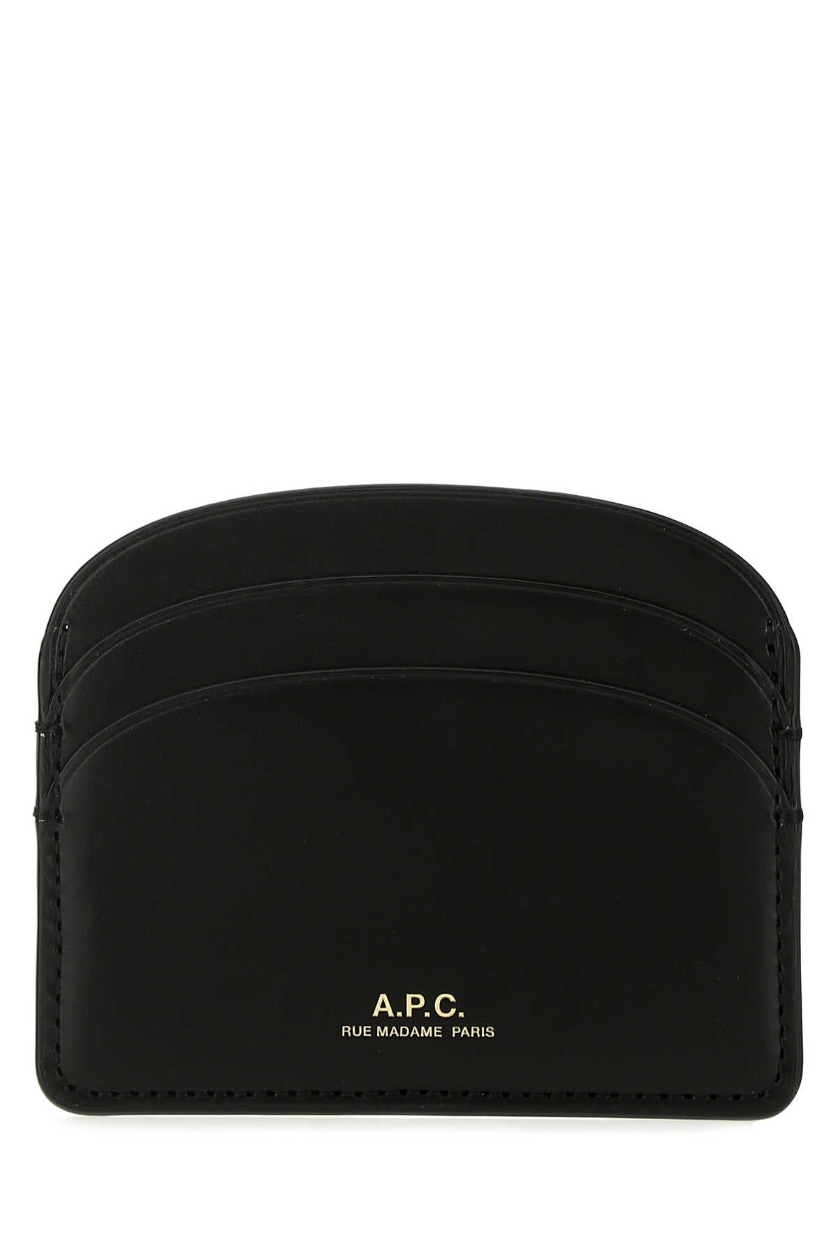 A.p.c. A.P.C.ブラックレザーカードホルダー - Image 5