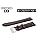 Seiko RS02C20BN Watch Band, 0.8 inches (20 mm), Leather, Rubber, Genuine Brown Strap