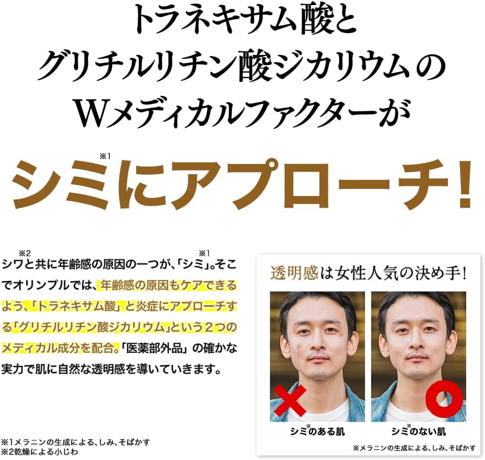 Olympus Men's All-in-One Gel, 1.8 oz (50 g), Approx. 1.8 oz (50 g) for 1 Month (Quasi-Drug)