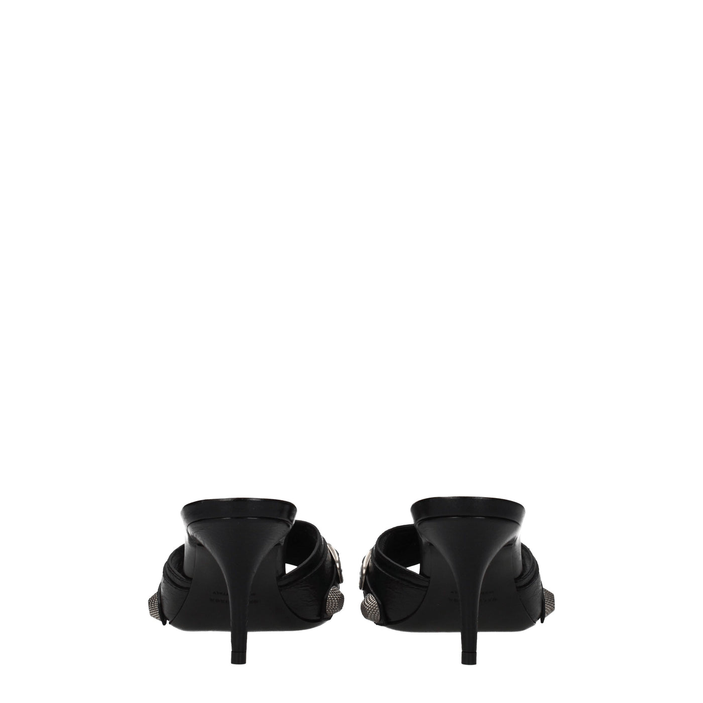 Balenciaga Sandals Cagole Woman Leather Black - Image 5