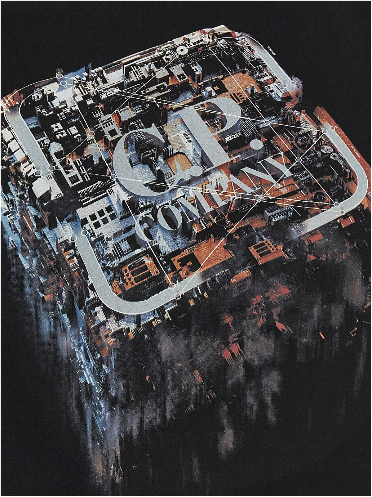 C C.P.会社の両面印刷Tシャツ - Image 5