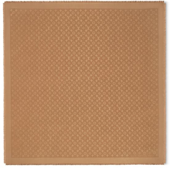 LOUIS VUITTON Monogram Classic Shawl - Image 5