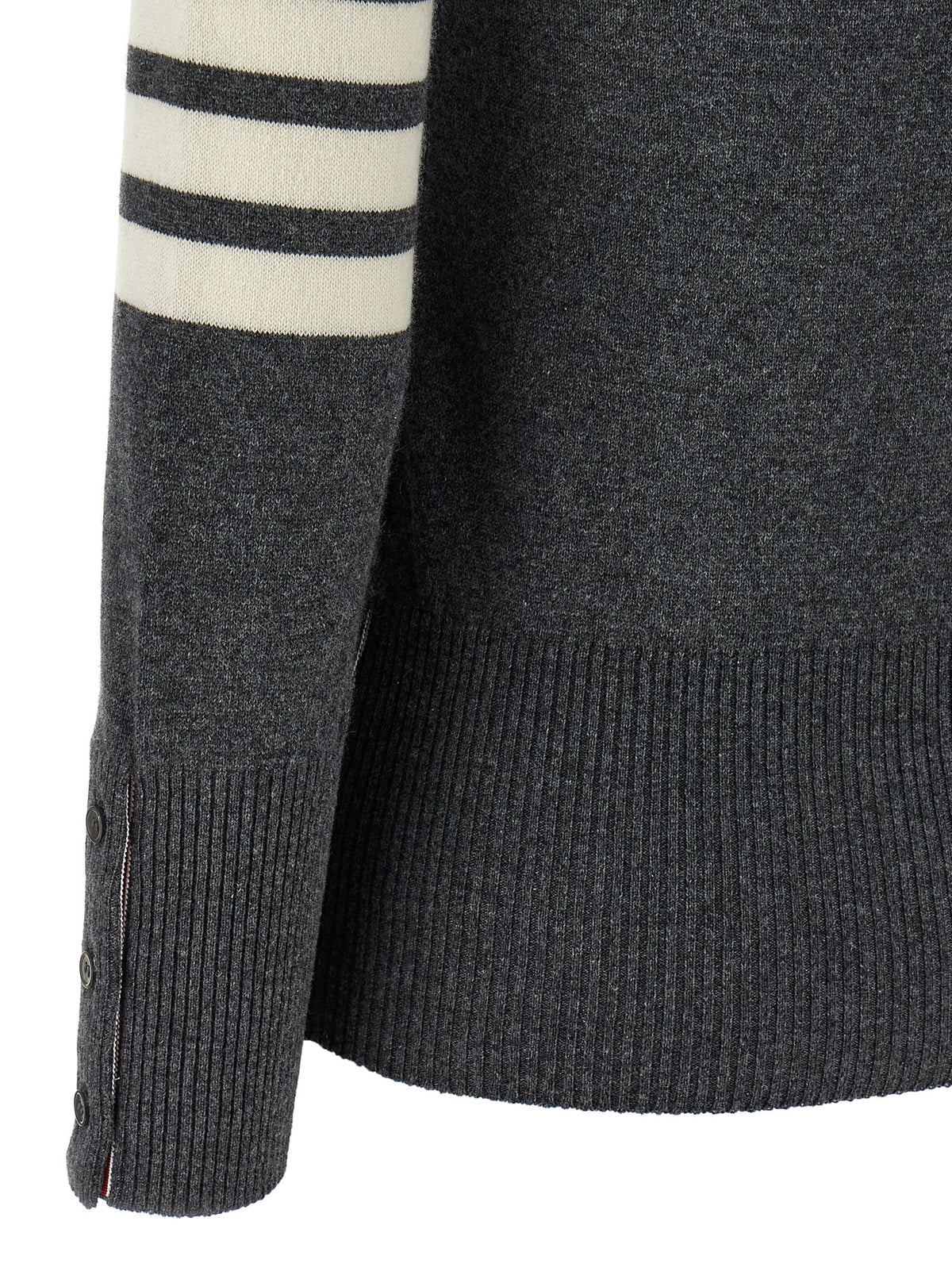 Thom Thom Browne 'Classic Cashmere 4 Bar' Cardigan - Image 5