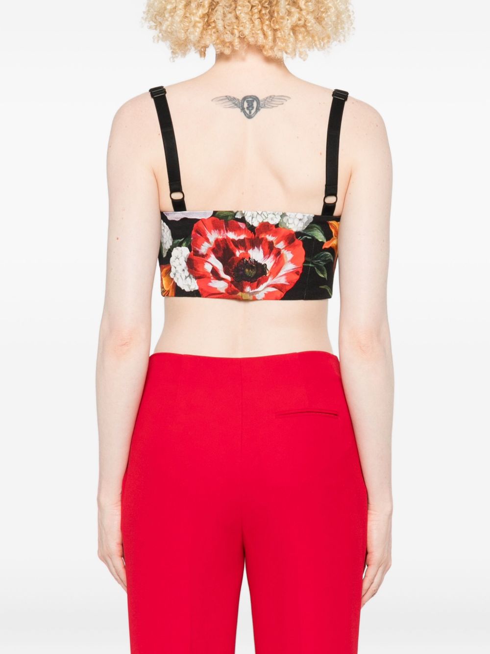 Dolce  Gabbana ドルチェとガッバーナの花のプリントドレス - Image 5