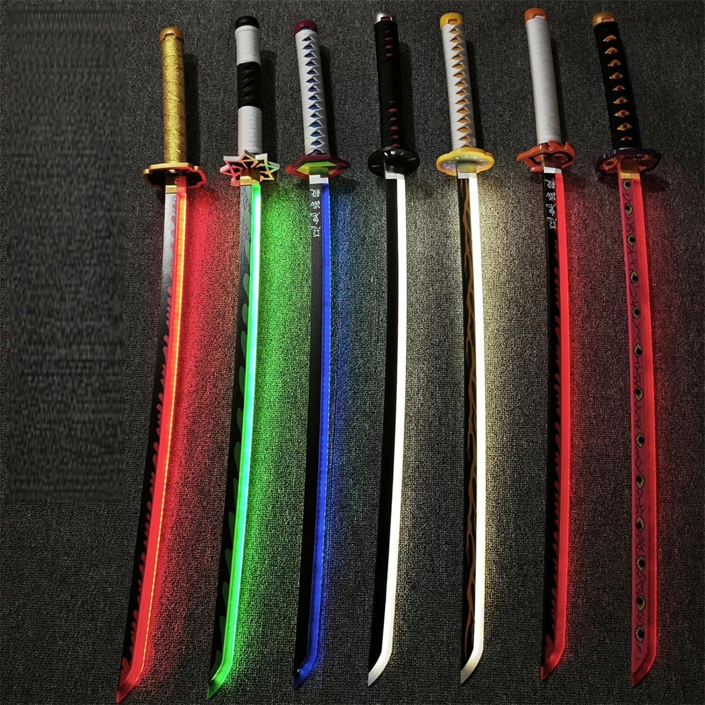 [SDCADQ] Hiwa Sword, Luminous Sword, Cosplay Tool, Weapon, Sheath Included, Tanjiro Kamamoto, Sword, Yoshiyu Tomioka, Mimi Fuegegawa, Shikoku Edichi, Touken Sword, Simulated Sword, Cosplay Costume