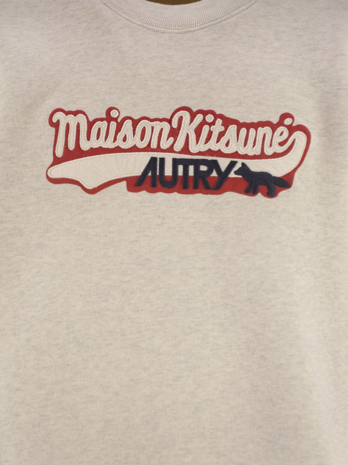 Maison Autry X MaisonKitsunéAtryx MaisonKitsunèLogoSweatshirt - Image 5
