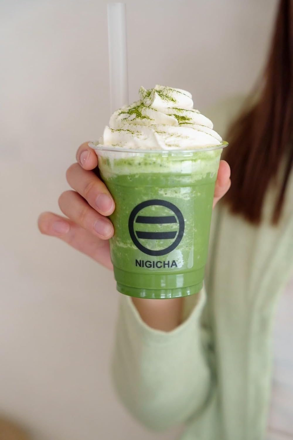 NIGICHA Official Fukuoka Prefecture, Yaome Matcha Standard, Stone Mortar Grinding Powder Powder, Perfect for Matcha Latte, Baking and Cooking, 100% Domestic Green Tea, 1.1 oz (30 g), Yaomi Matcha