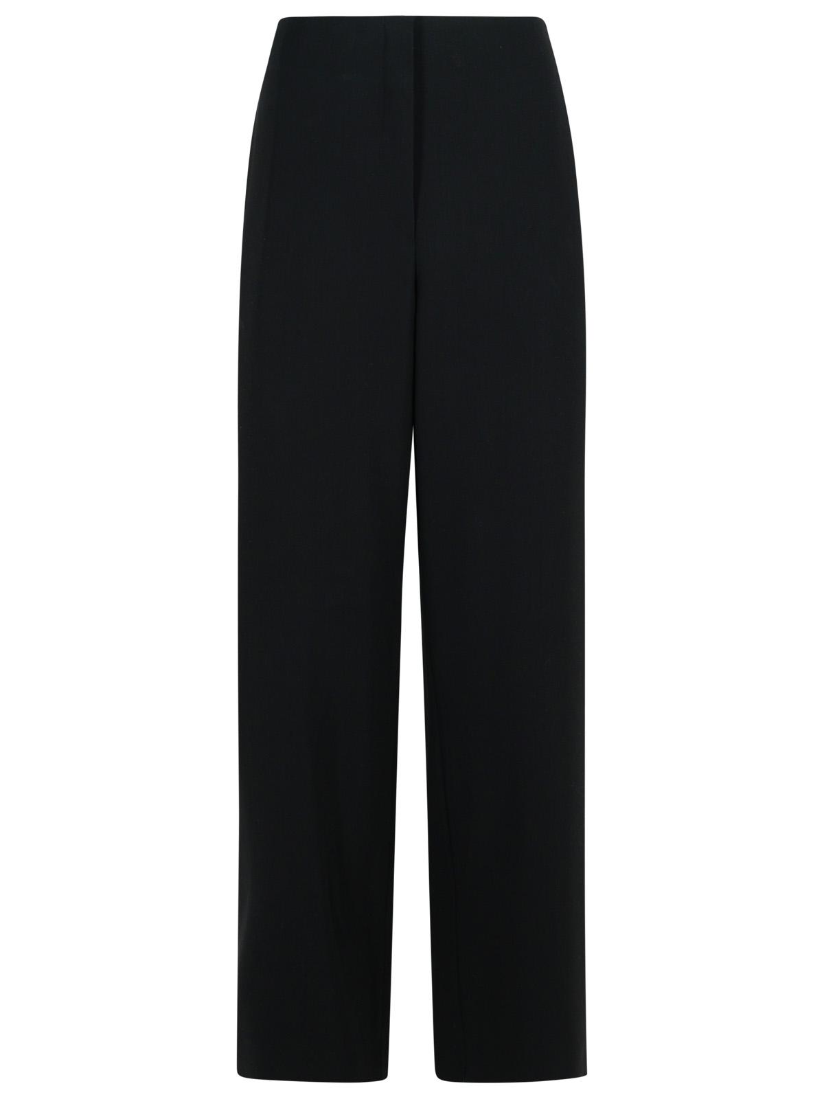 Sportmax Sportmax 'Adelchi'ブラックビスコースパンツ - Image 5