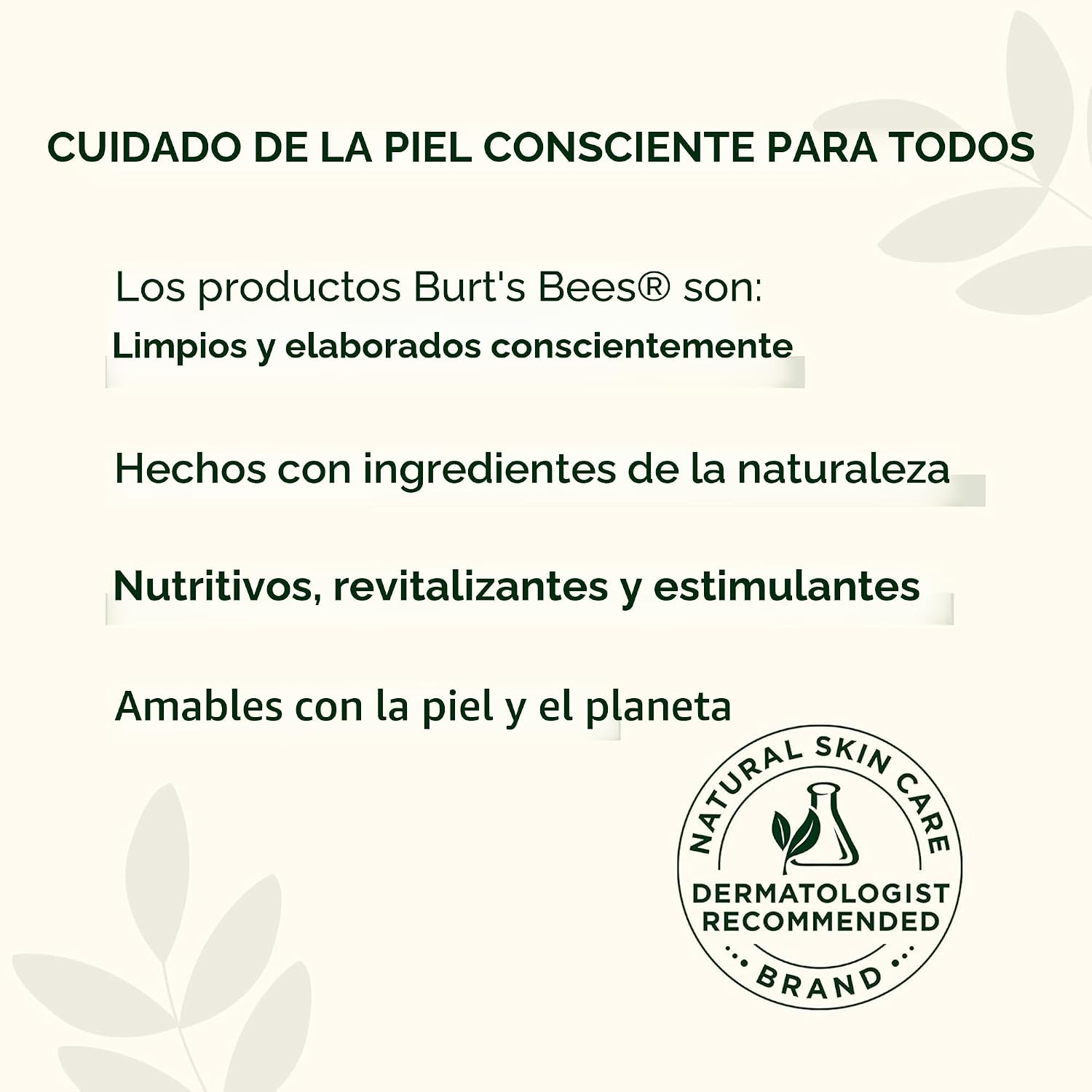 Burt's Bees Bálsamo labial de cera de abejas, hidratante labial con cera de abejas de origen responsable, sin tinte, tratamiento labial acondicionador natural, 1 tubo, 0.15 onzas.