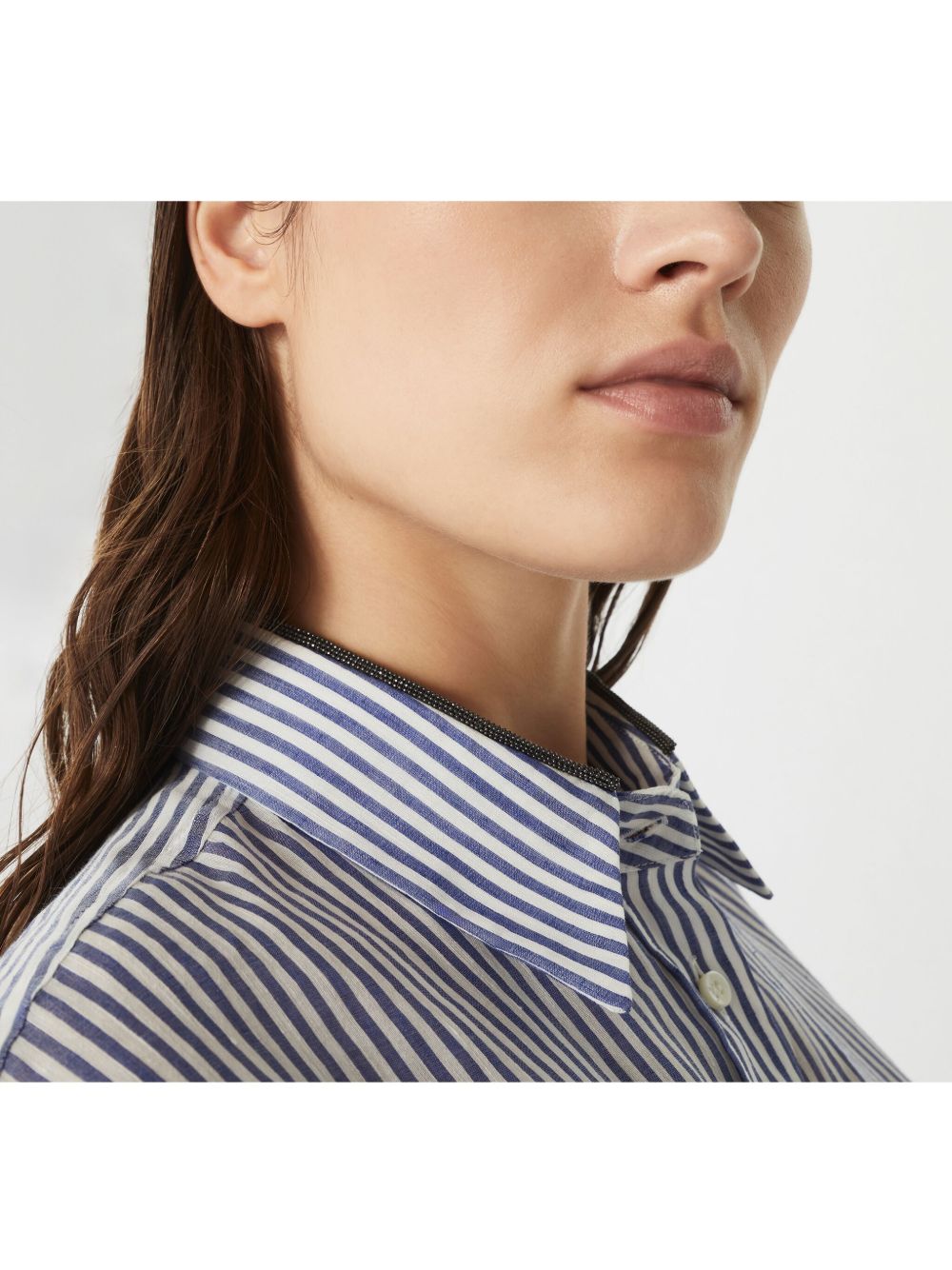 Brunello Cucinelli Striped Linenシャツ - Image 5