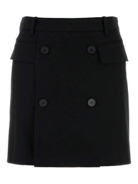 Balenciaga バレンシアガブラックストレッチナイロンスカート - Image 5