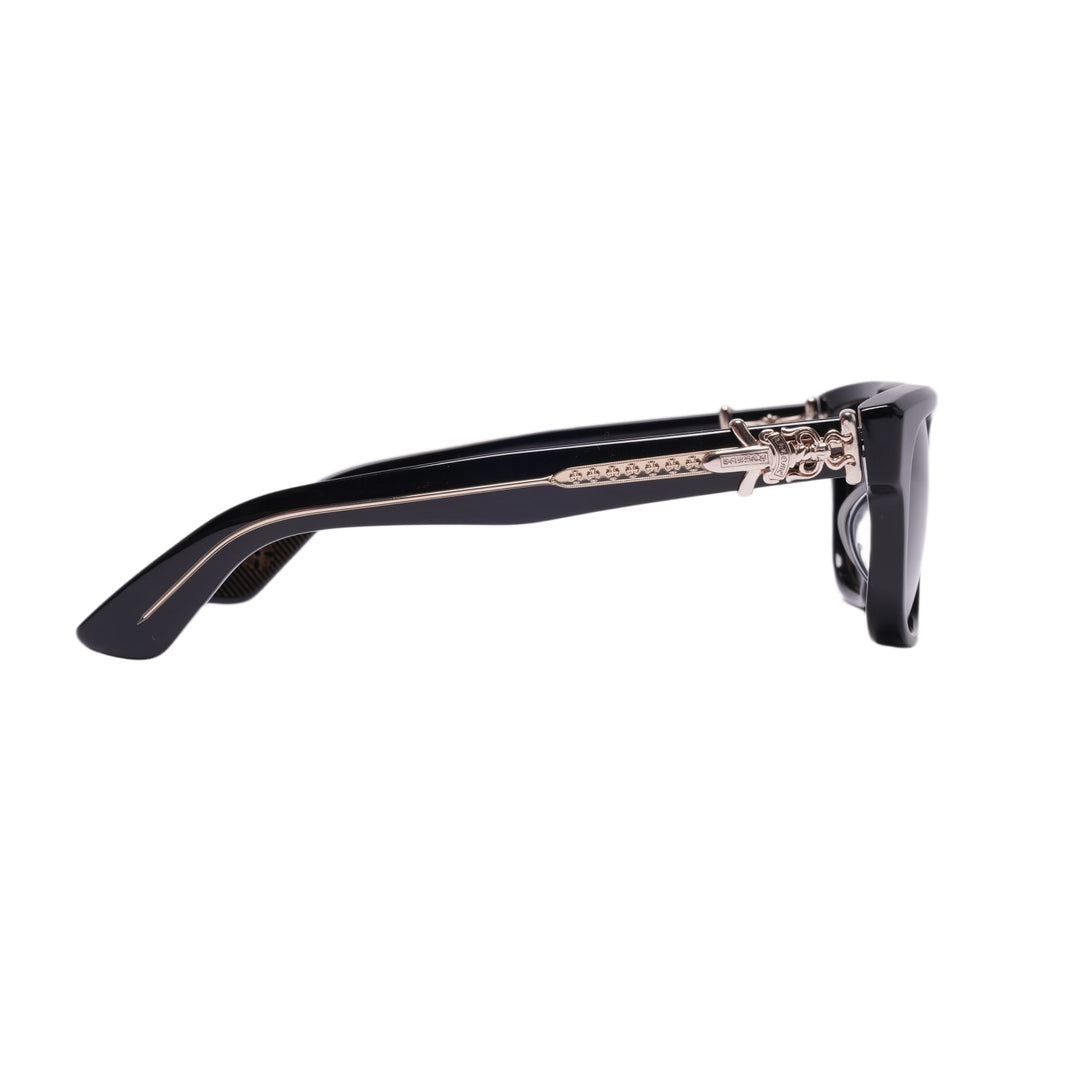CHROME HEARTS 'BLACK' VAGILLIONAIRE II GLASSES