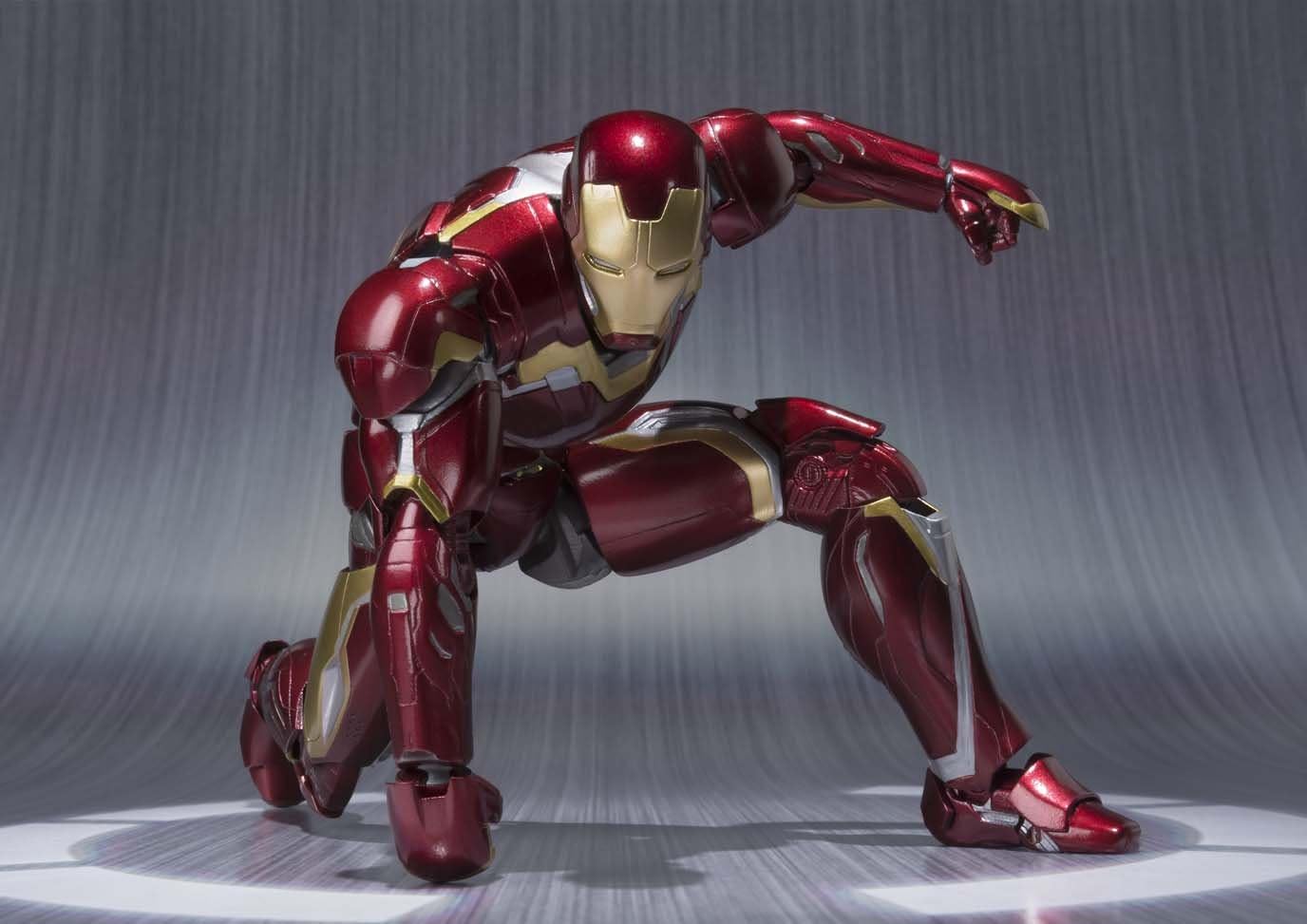 SH Figuarts Avengers Iron Man Mark 45 about 155mm ABS u0026 PVC u0026 die-cast painted action figure