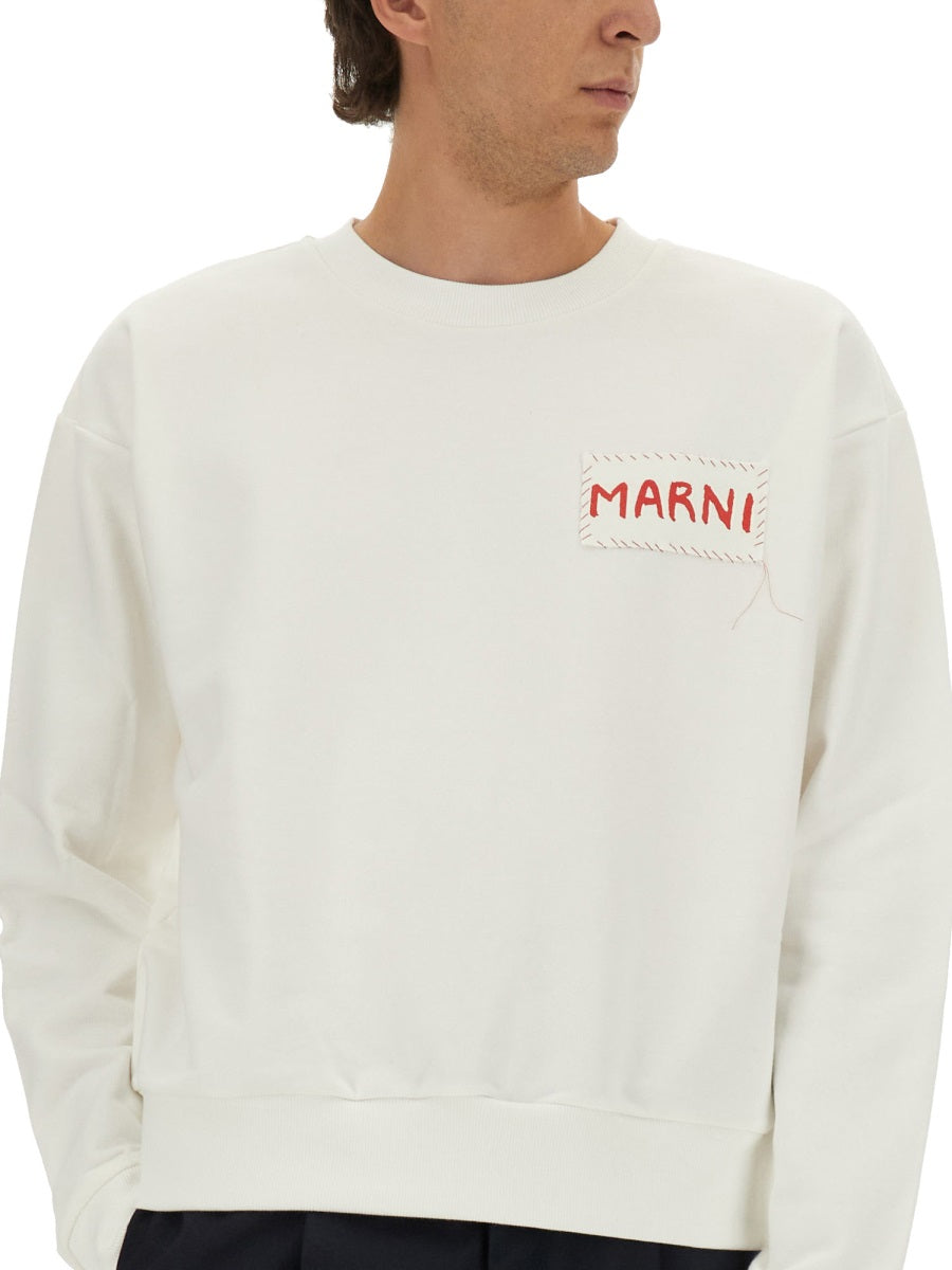 Marni ロゴパッチ付きマルニスウェットシャツ - Image 5