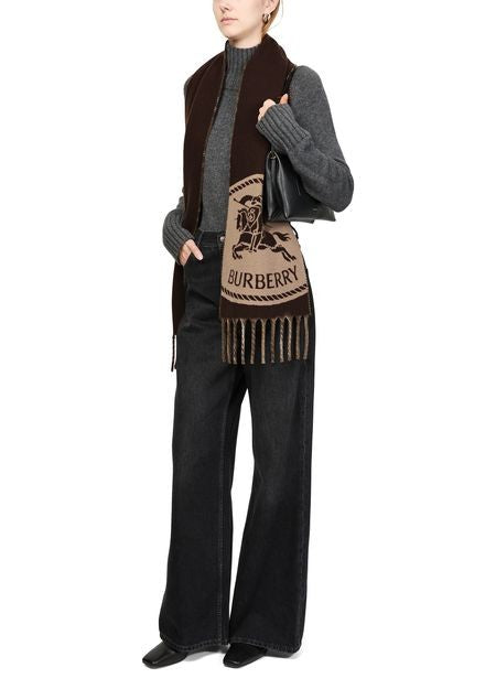 BURBERRY Knight cashmere scarf - Image 5