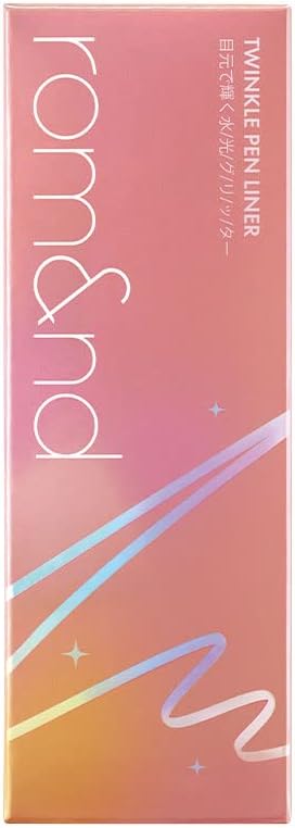 [rom&nd] Rom&Twinkle Pen Liner (03 Rosie Sparkle)