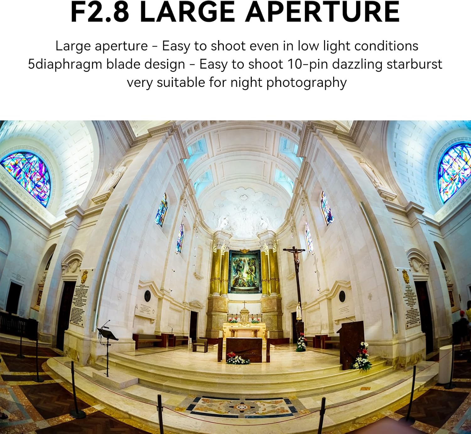 7artisans 7.5mm f2.8 Mark II APS-C Fisheye Lens Wide Angle Manual Fixed Lens Canon Eos-M1 Eos-M2 Such as Canon Eos-M3/M5/M6/M10/M50