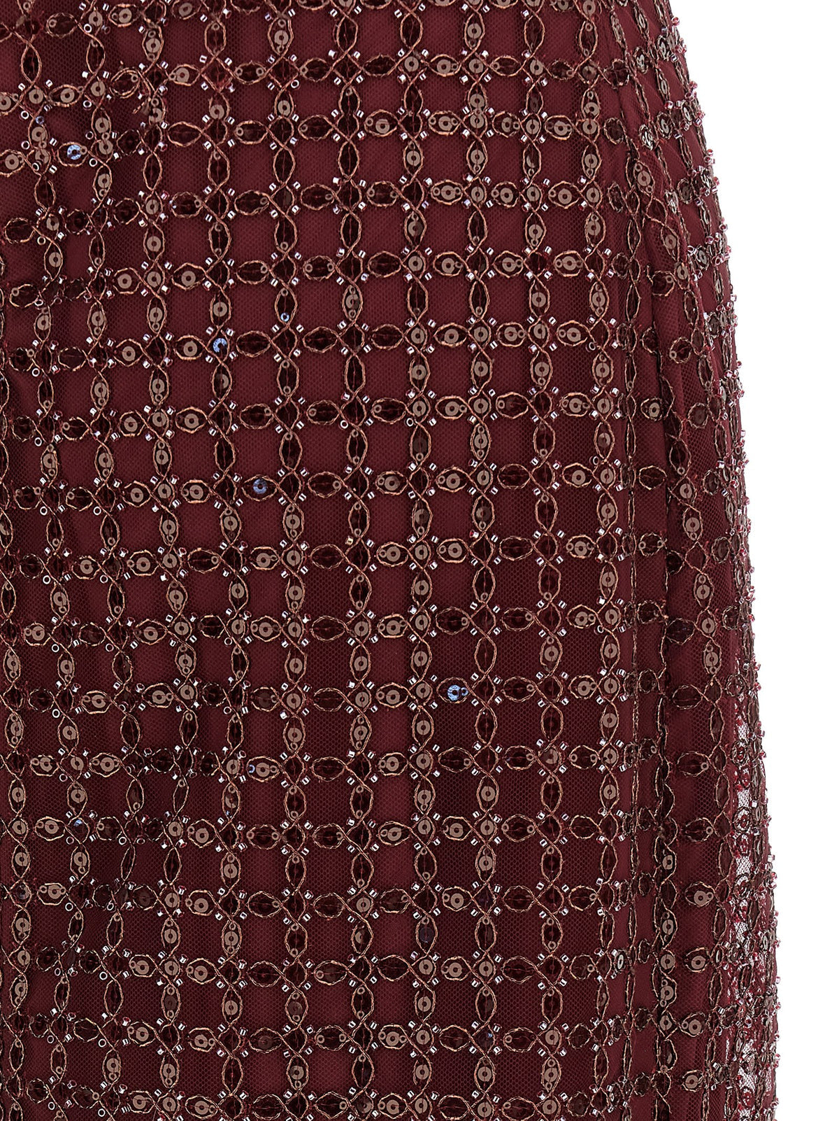 Rotate Birger Christensen「Beaded Maxi Tube」ドレスを回転させます - Image 5