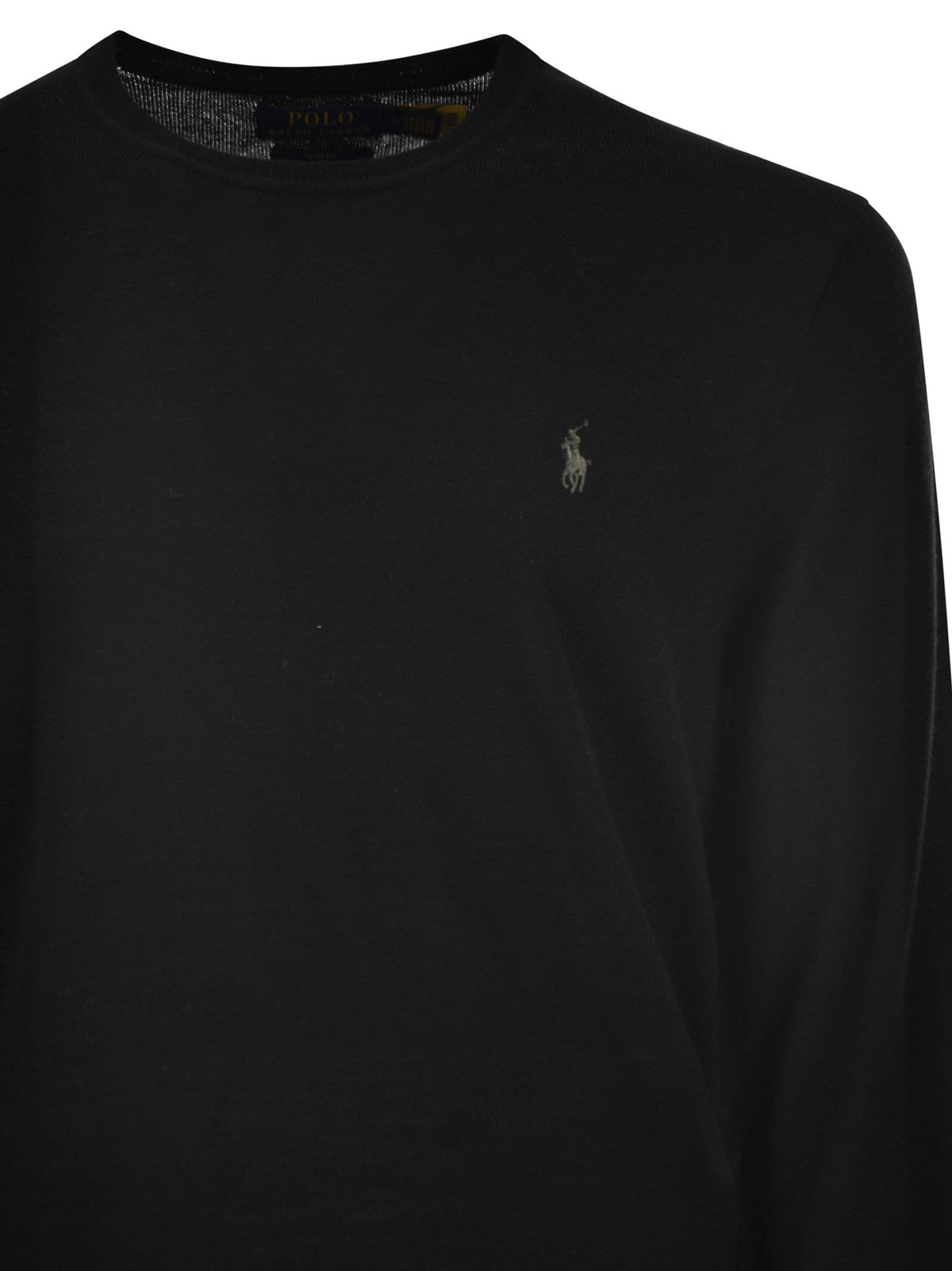 Polo ポロ ラルフローレン スリム フィット ウォッシャブル ウール クルーネック ジャンパー - Image 5