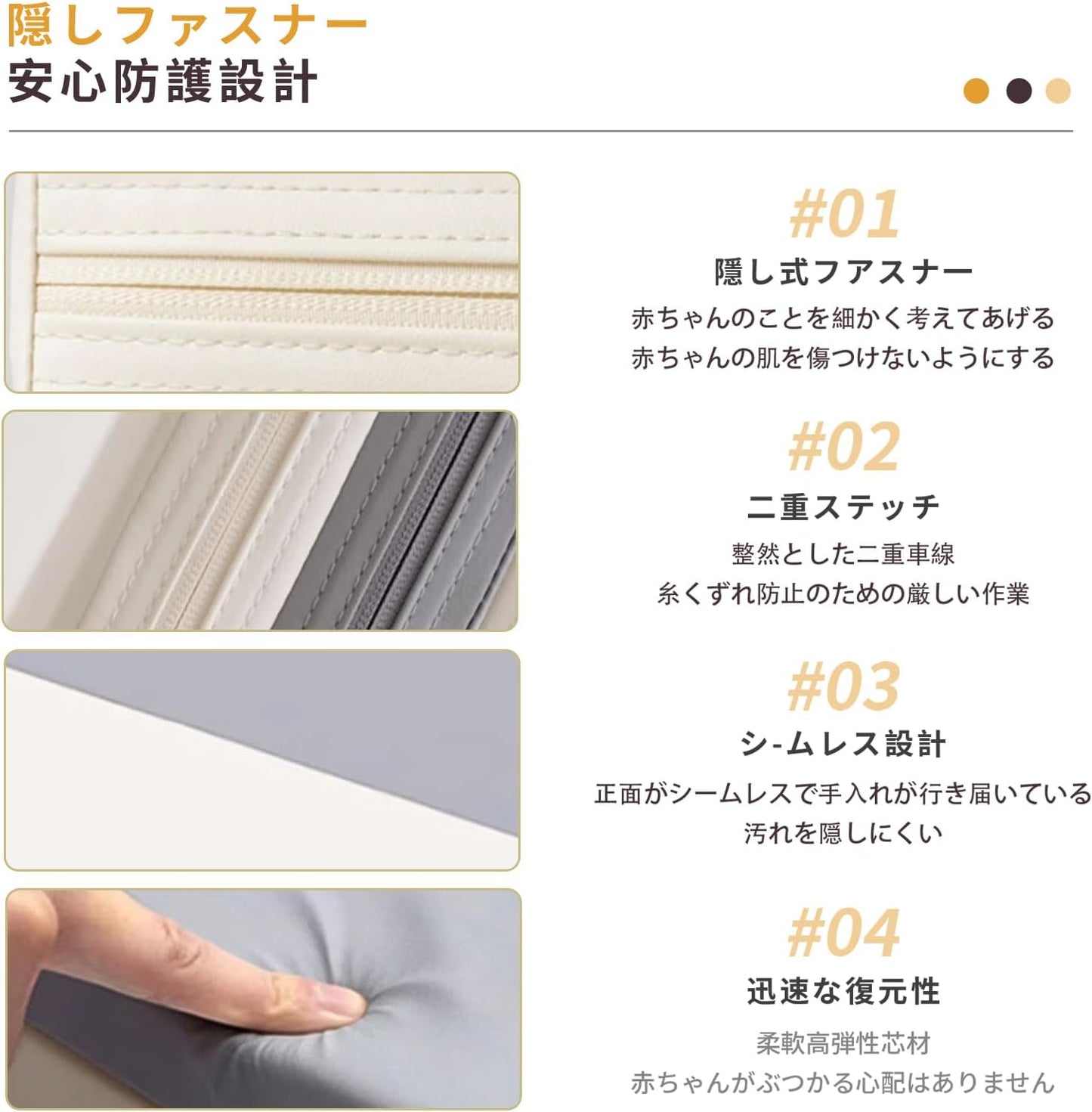 GU MODE Playpen Mat [ruan01] (White)