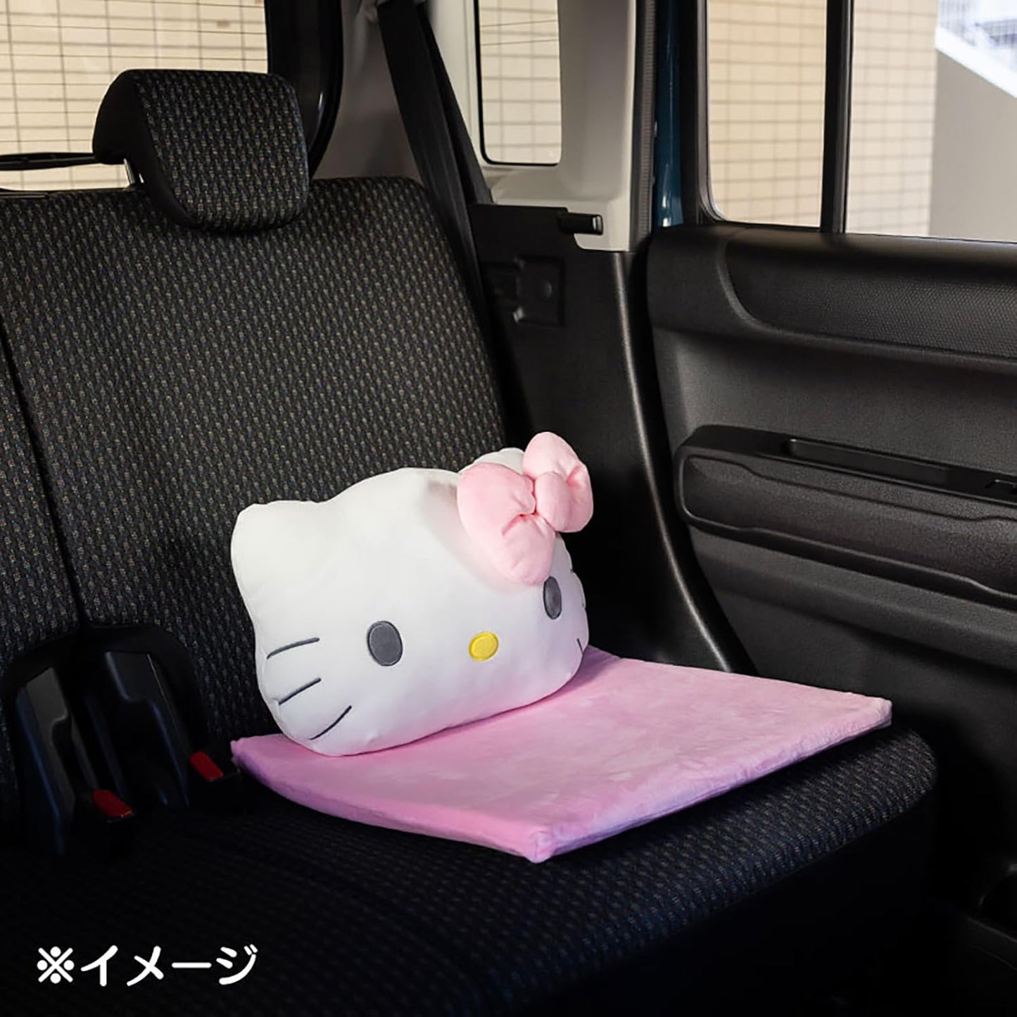 Sanrio (SANRIO) Hello Kitty Car Seat Cushion with Back Support, Car Goods, Cushion, 548341