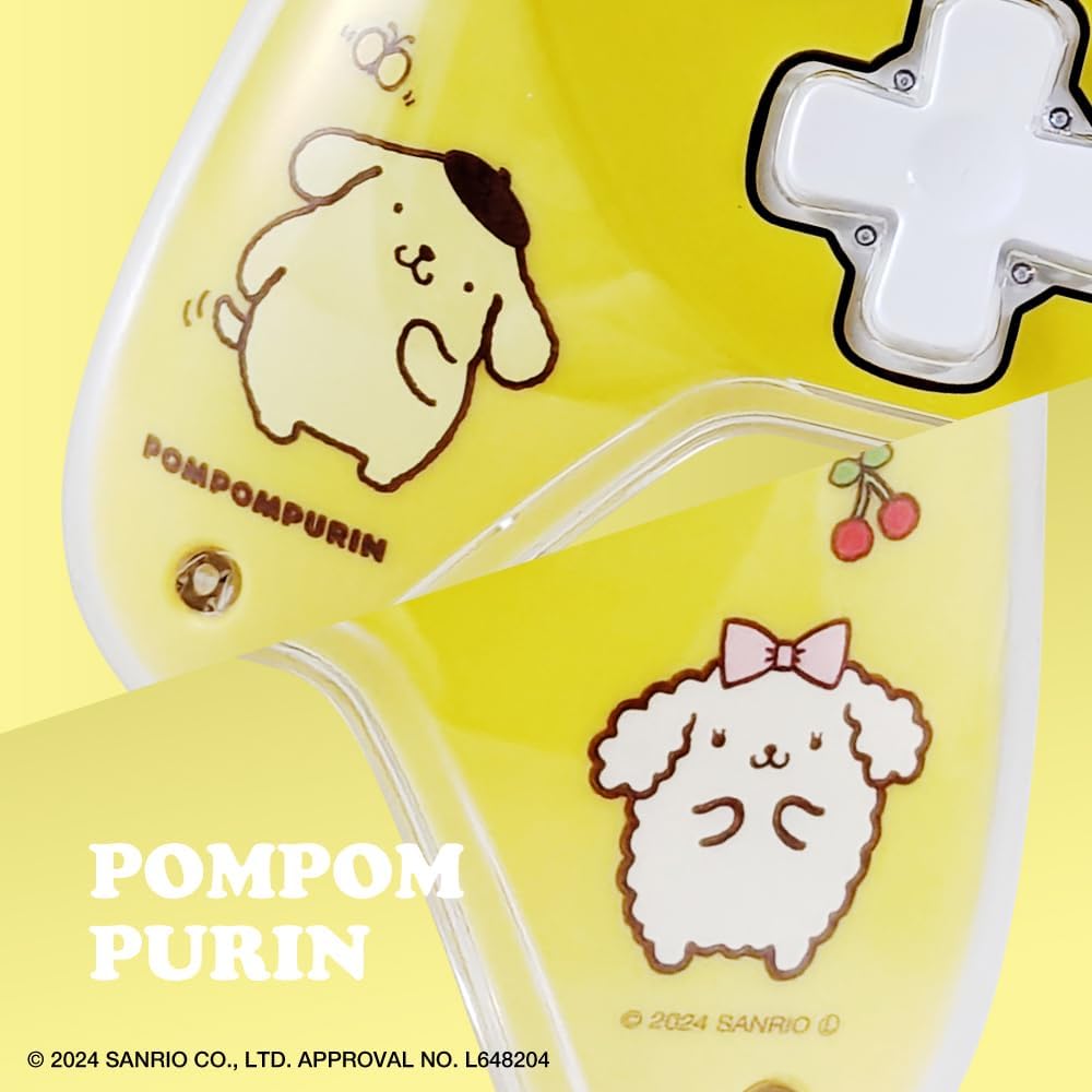 Allone (アローン) Wireless Game Controller #Unipo Sanrio Characters Pompompurin 6.1×2.4×4.1 inches Switch2/Switch/Switch Lite/Organic EL Compatible Yellow Both Wired and Wireless Okay Favorite Character